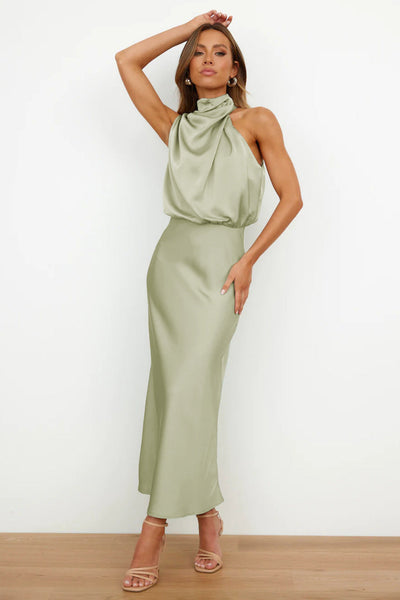 Silk dress "Garden Party" – Fresh & feminine