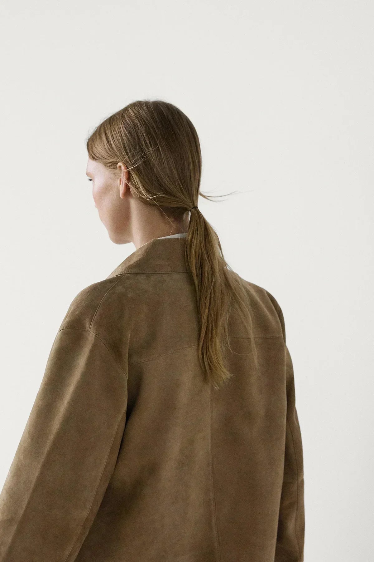Wool collared jacket "City Brunch" – Elegant & refined