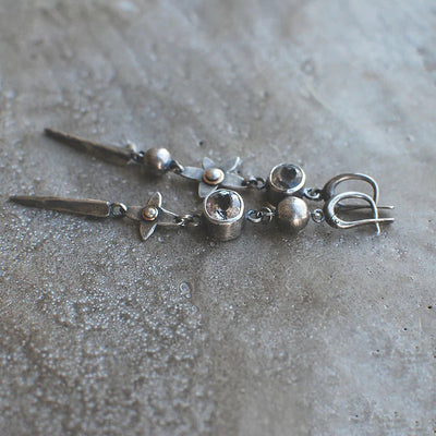 Strass star earring pendant "Cocktail Hour" – Elegant & refined