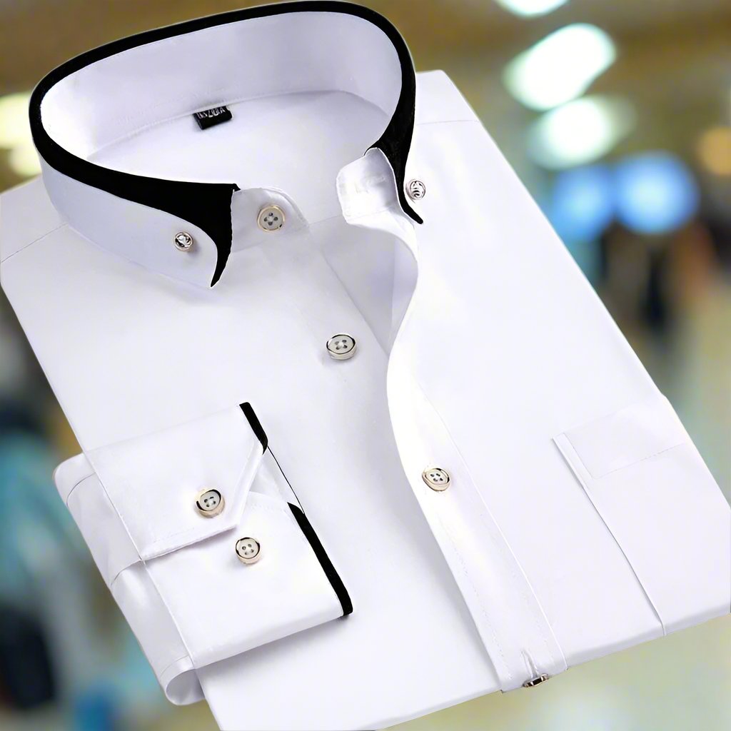 Cotton shirt "Friends Catch-Up" – Timeless & chic