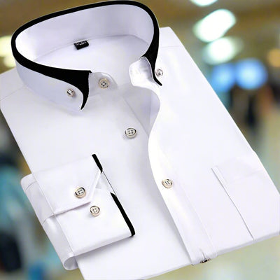 Cotton shirt "Friends Catch-Up" – Timeless & chic