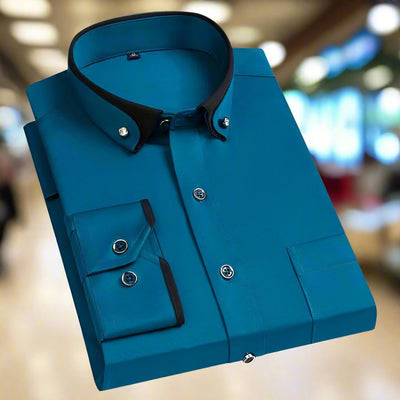 Cotton shirt "Friends Catch-Up" – Timeless & chic