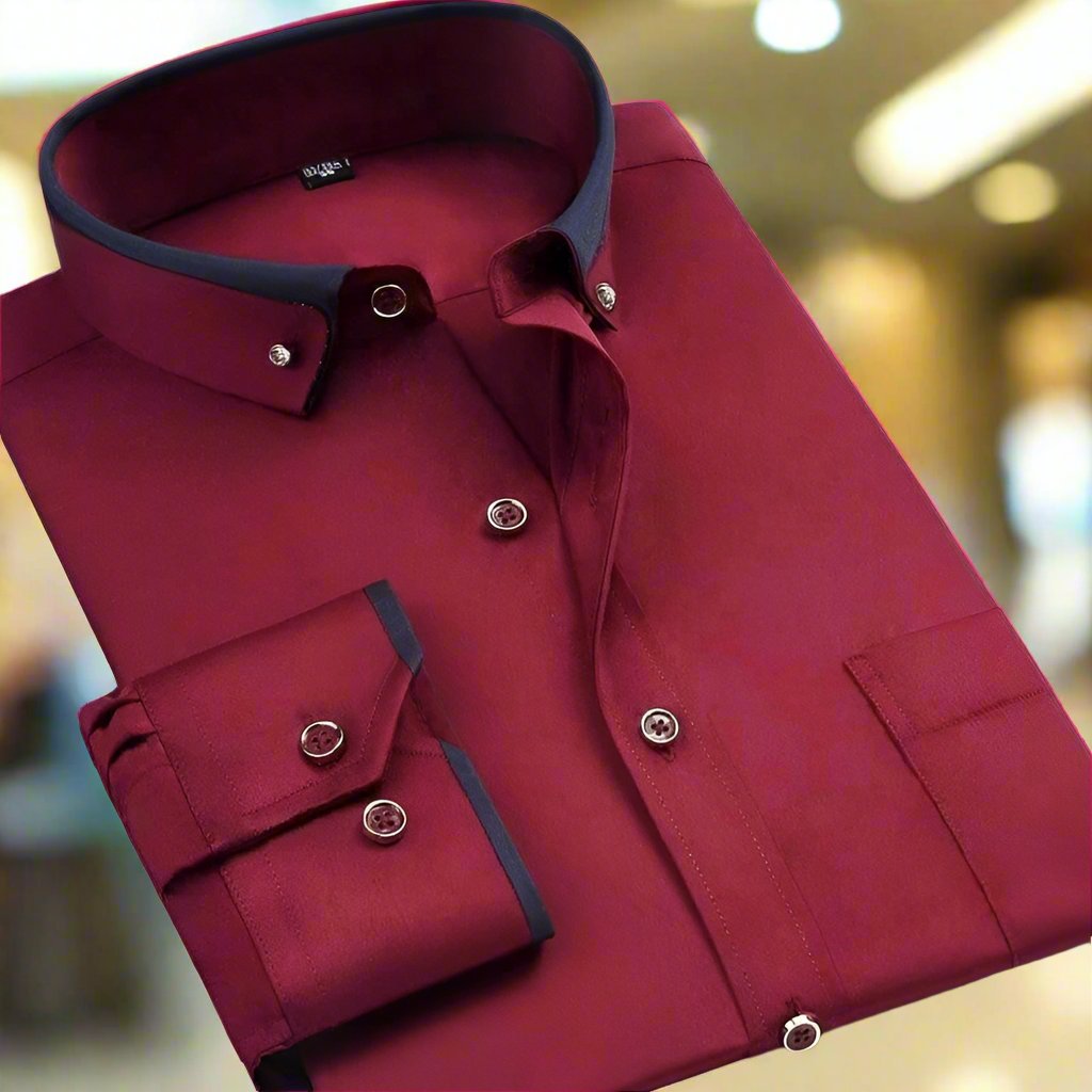 Cotton shirt "Friends Catch-Up" – Timeless & chic