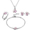 Pink Silver Set