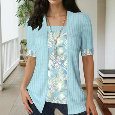 Silk blouse "Morning Coffee" – Timeless & chic
