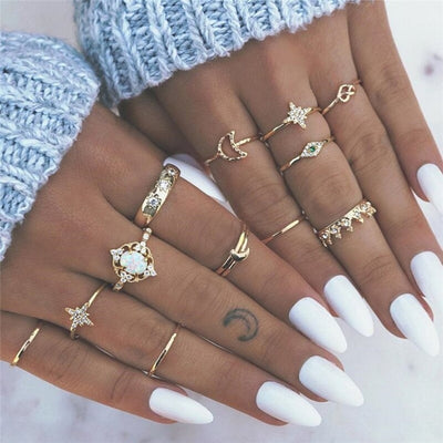Unique premium rings "Cocktail Hour" – Elegant & refined