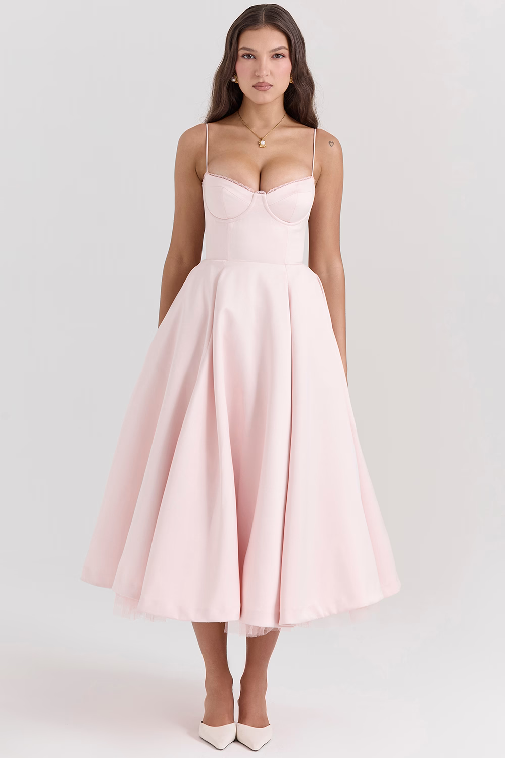 Silk dress "Garden Party" – Elegant & refined