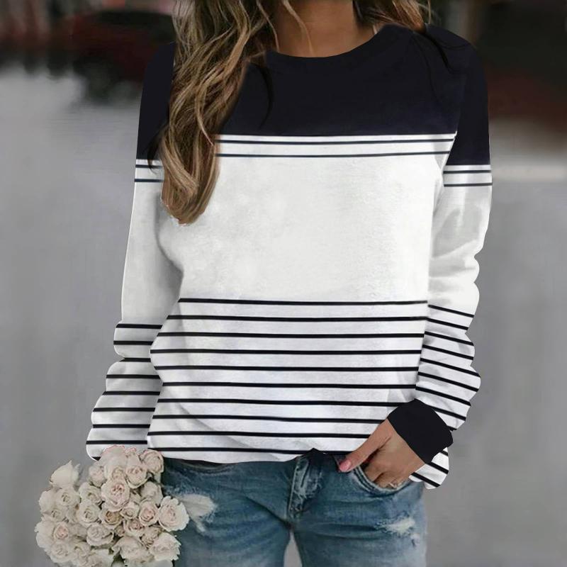 Cotton sweatshirt "Lazy Sunday" – Chic & casual