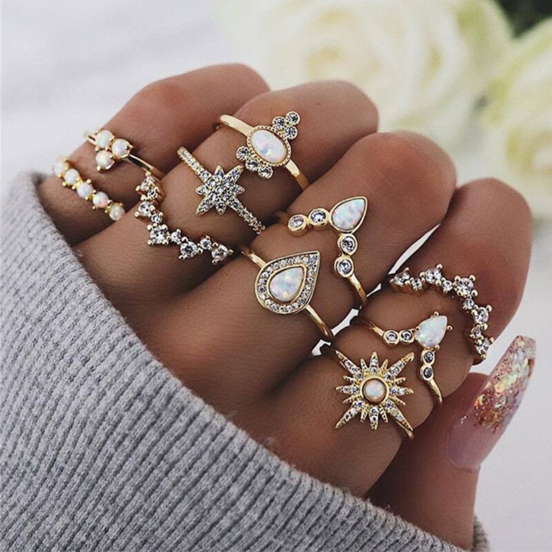 Unique premium rings "Cocktail Hour" – Elegant & refined