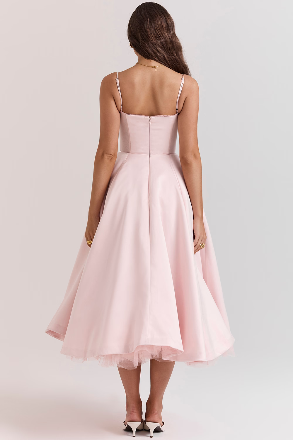 Silk dress "Garden Party" – Elegant & refined