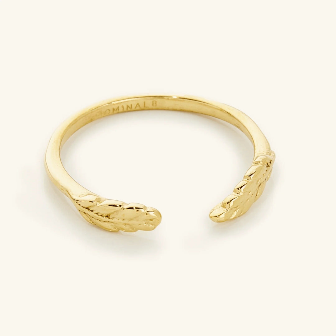 Golden Leaf Forged Bracelet "Sunset Soirée" – Elegant & refined