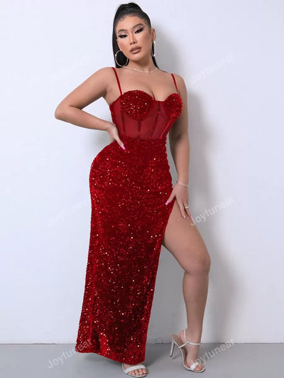 Sequin dress "Sunset Soirée" – Elegant & refined