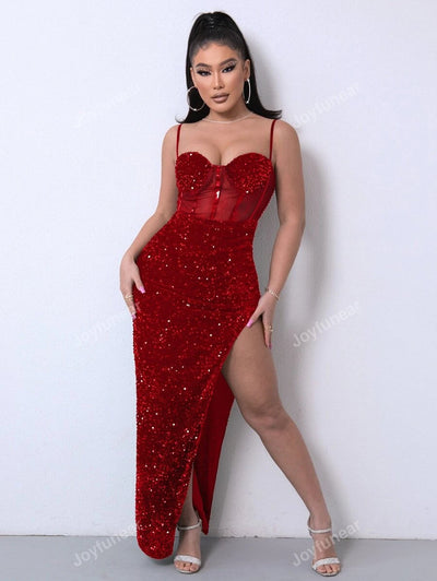 Sequin dress "Sunset Soirée" – Elegant & refined