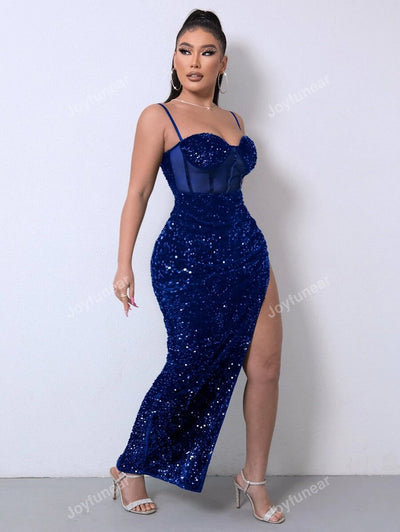 Sequin dress "Sunset Soirée" – Elegant & refined