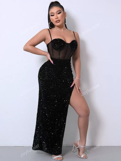 Sequin dress "Sunset Soirée" – Elegant & refined