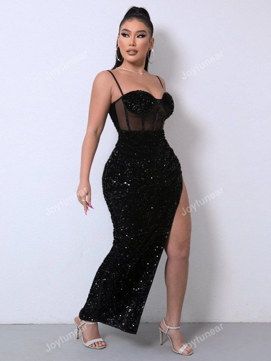 Sequin dress "Sunset Soirée" – Elegant & refined