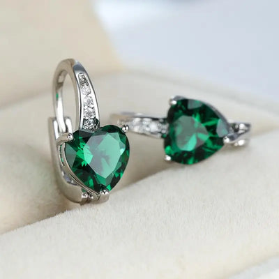 Celestial Green Elegance Earrings