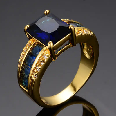 Exclusive Bluemont Gold Ring