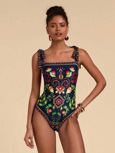 Nylon one-piece "Beach Walk" – Carefree & beautiful