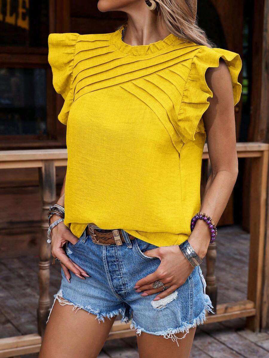 Solid blouse "Sunday Picnic" – Soft & sophisticated