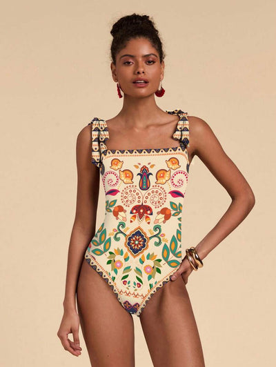 Nylon one-piece "Beach Walk" – Carefree & beautiful