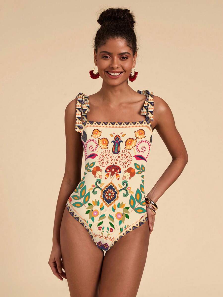 Nylon one-piece "Beach Walk" – Carefree & beautiful