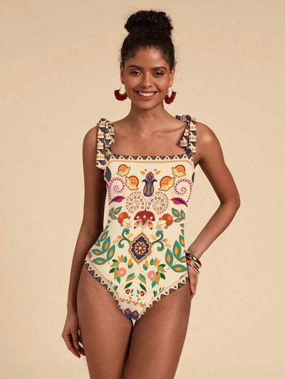 Nylon one-piece "Beach Walk" – Carefree & beautiful