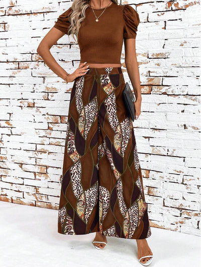 Geometric print set "Sunday Picnic" – Chic & casual