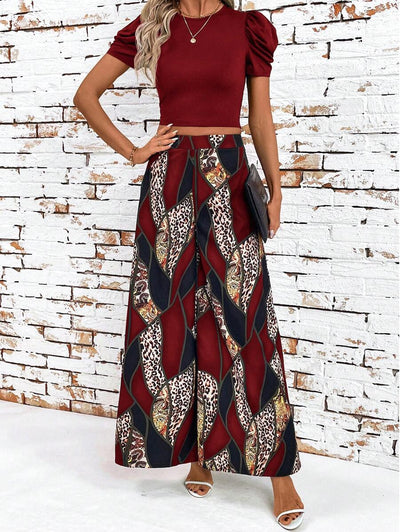 Geometric print set "Sunday Picnic" – Chic & casual
