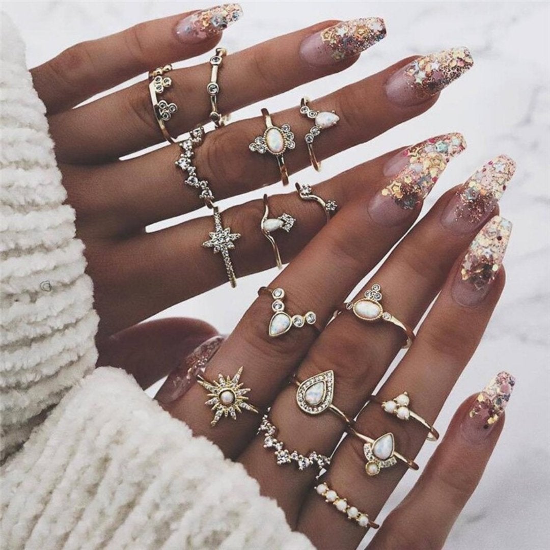 Unique premium rings "Cocktail Hour" – Elegant & refined