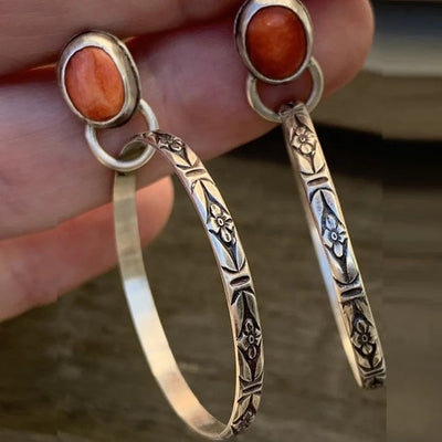 Onyx earrings "Garden Party" – Timeless & chic