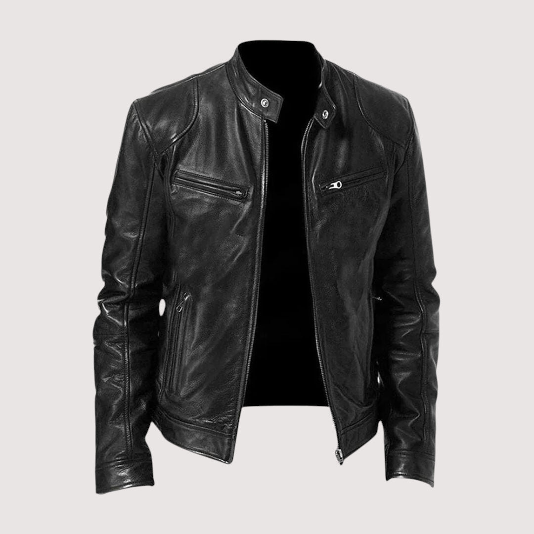 Leather jacket "Weekend Getaway" – Elegant & refined