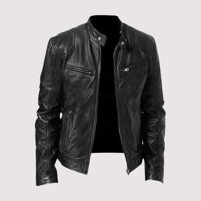 Leather jacket "Weekend Getaway" – Elegant & refined