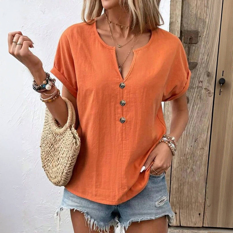 Silk blouse "Garden Party" – Soft & sophisticated