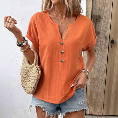 Silk blouse "Garden Party" – Soft & sophisticated