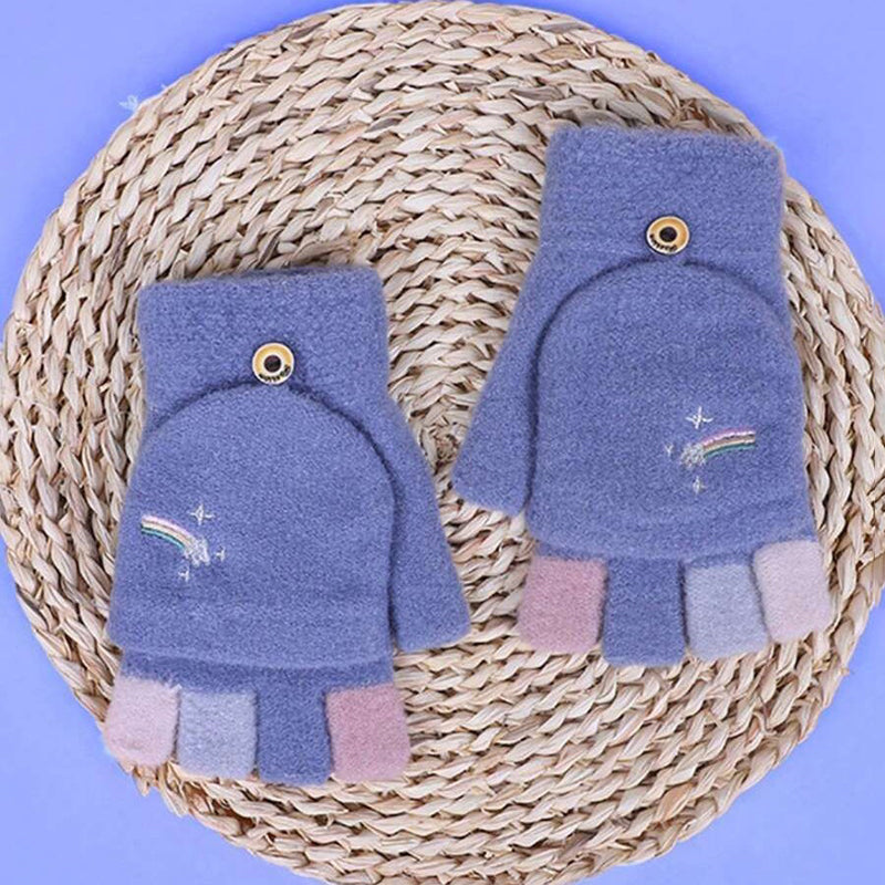 Knitted gloves "Morning Coffee" – Classic & warm