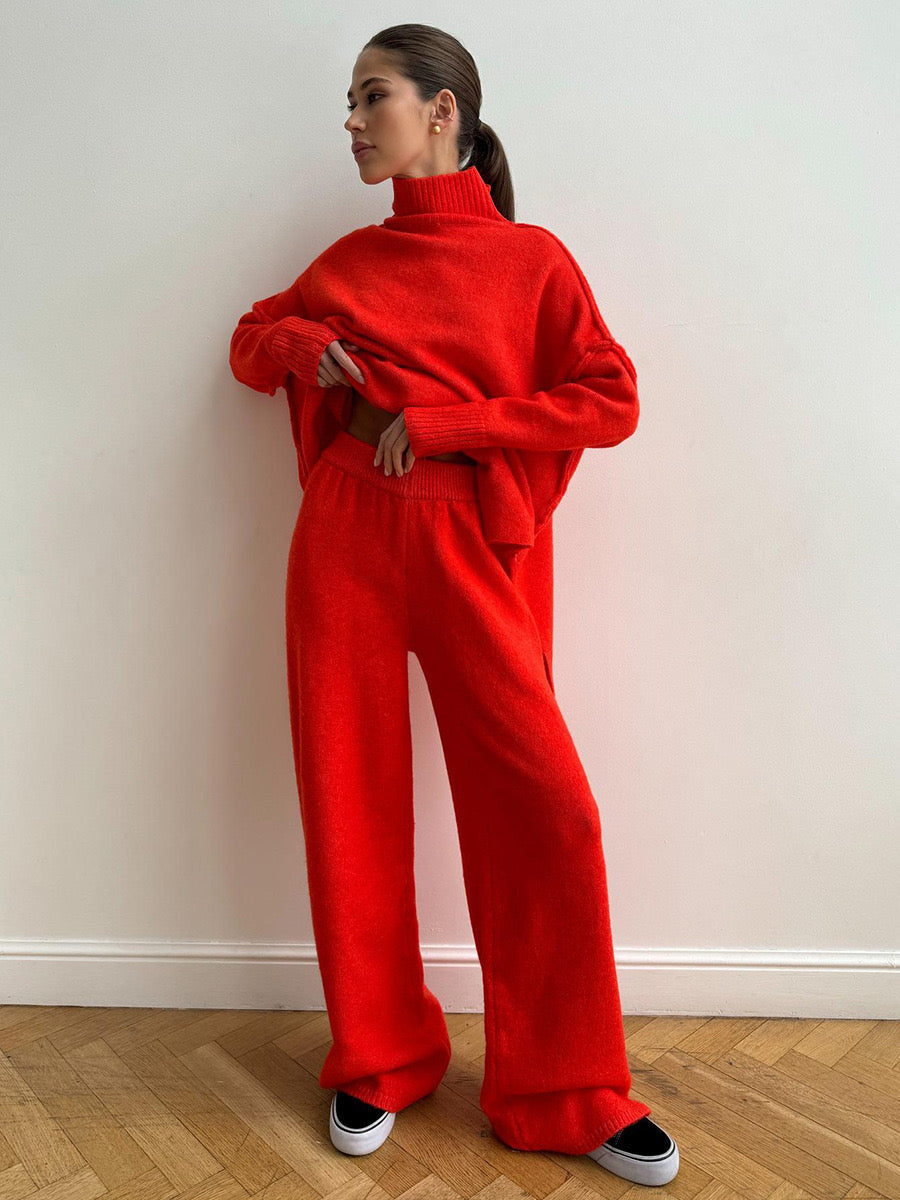 Knitted set "Lazy Sunday" – Soft & sophisticated