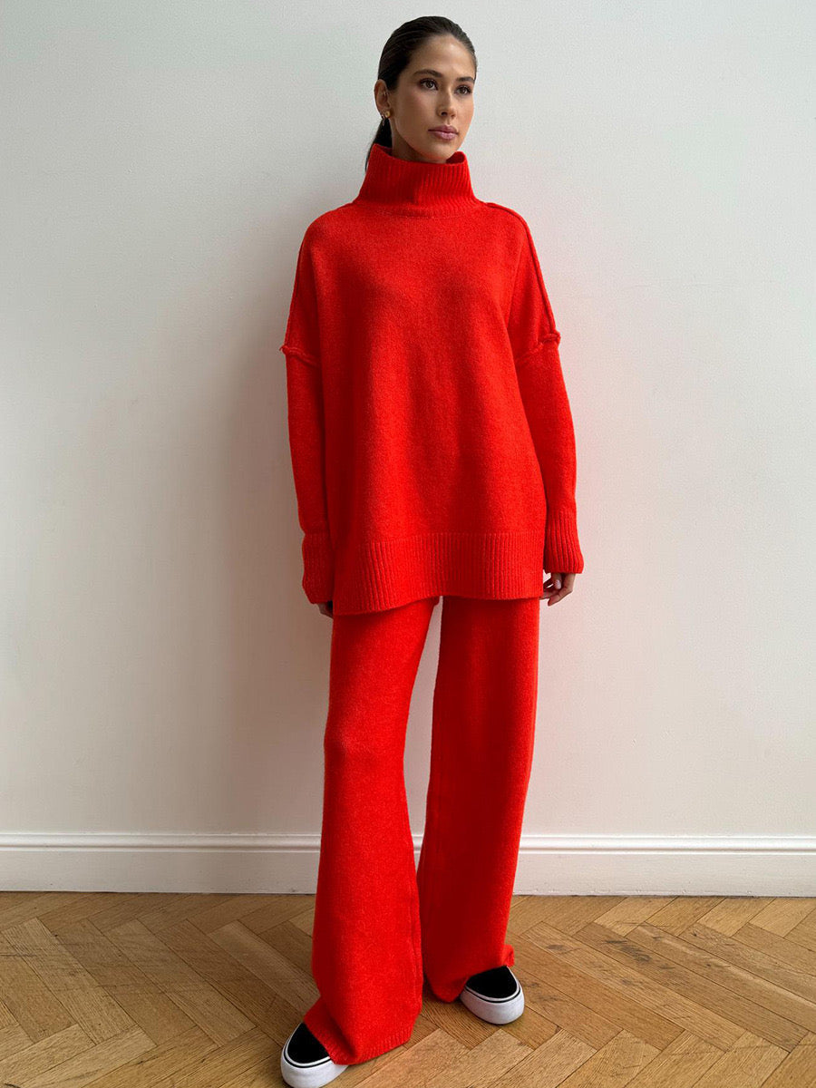 Knitted set "Lazy Sunday" – Soft & sophisticated