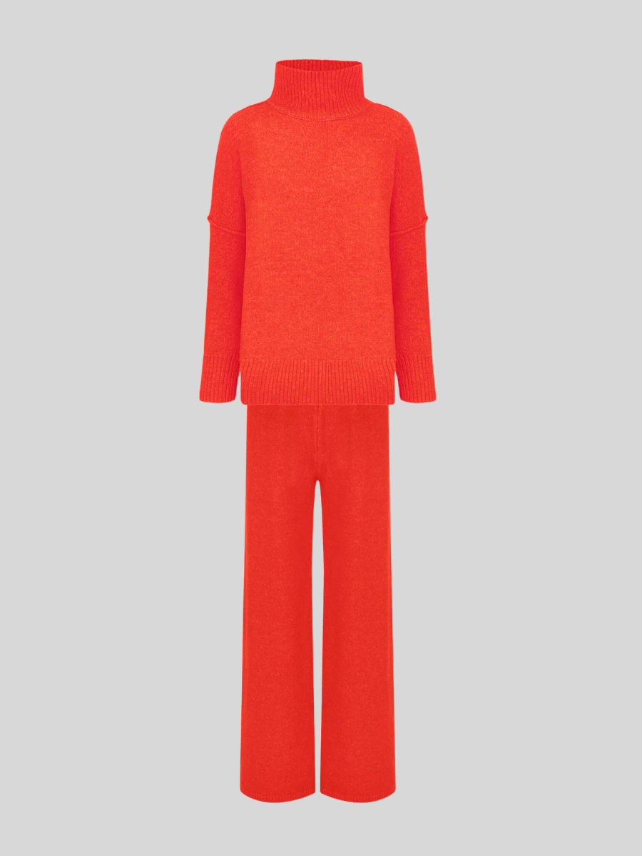 Knitted set "Lazy Sunday" – Soft & sophisticated