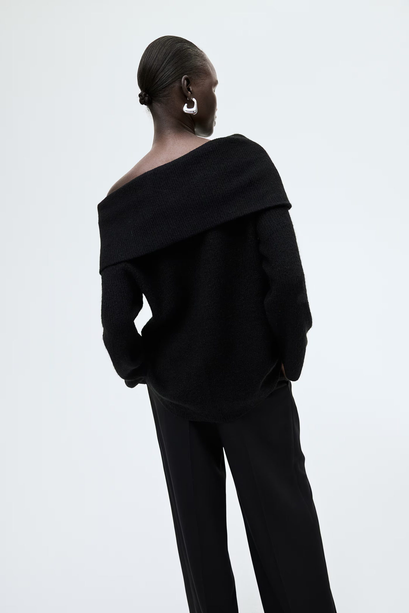 Linen off-shoulder top "Sunset Soirée" – Soft & sophisticated