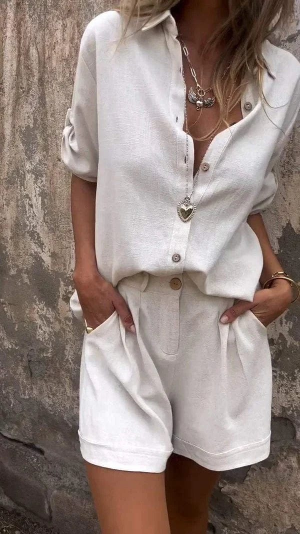 Linen set "Garden Party" – Pure & effortless