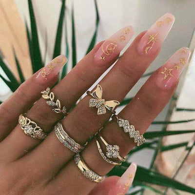 Unique premium rings "Cocktail Hour" – Elegant & refined