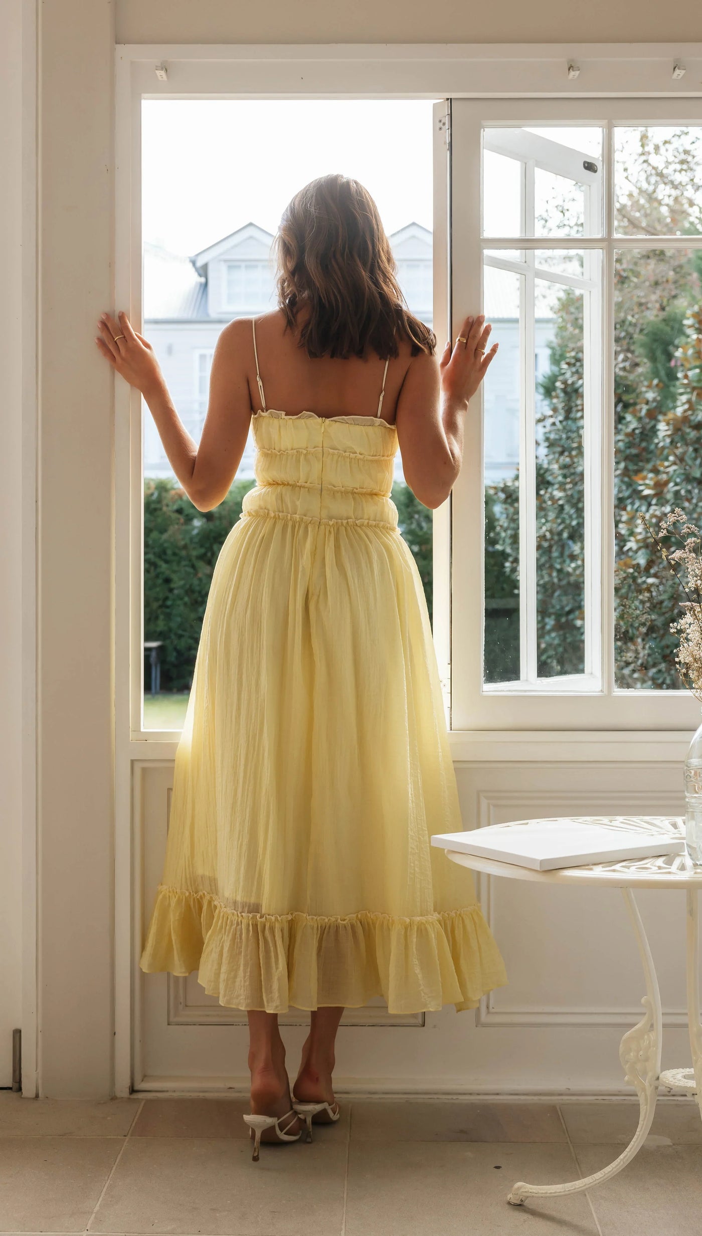 Ruffle Maxi Set
