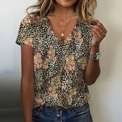 Silk blouse "Market Stroll" – Fresh & feminine