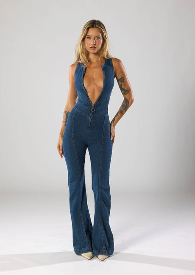 Cotton jumpsuit "Weekend Getaway" – Chic & casual
