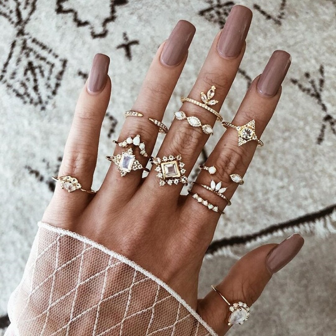 Unique premium rings "Cocktail Hour" – Elegant & refined