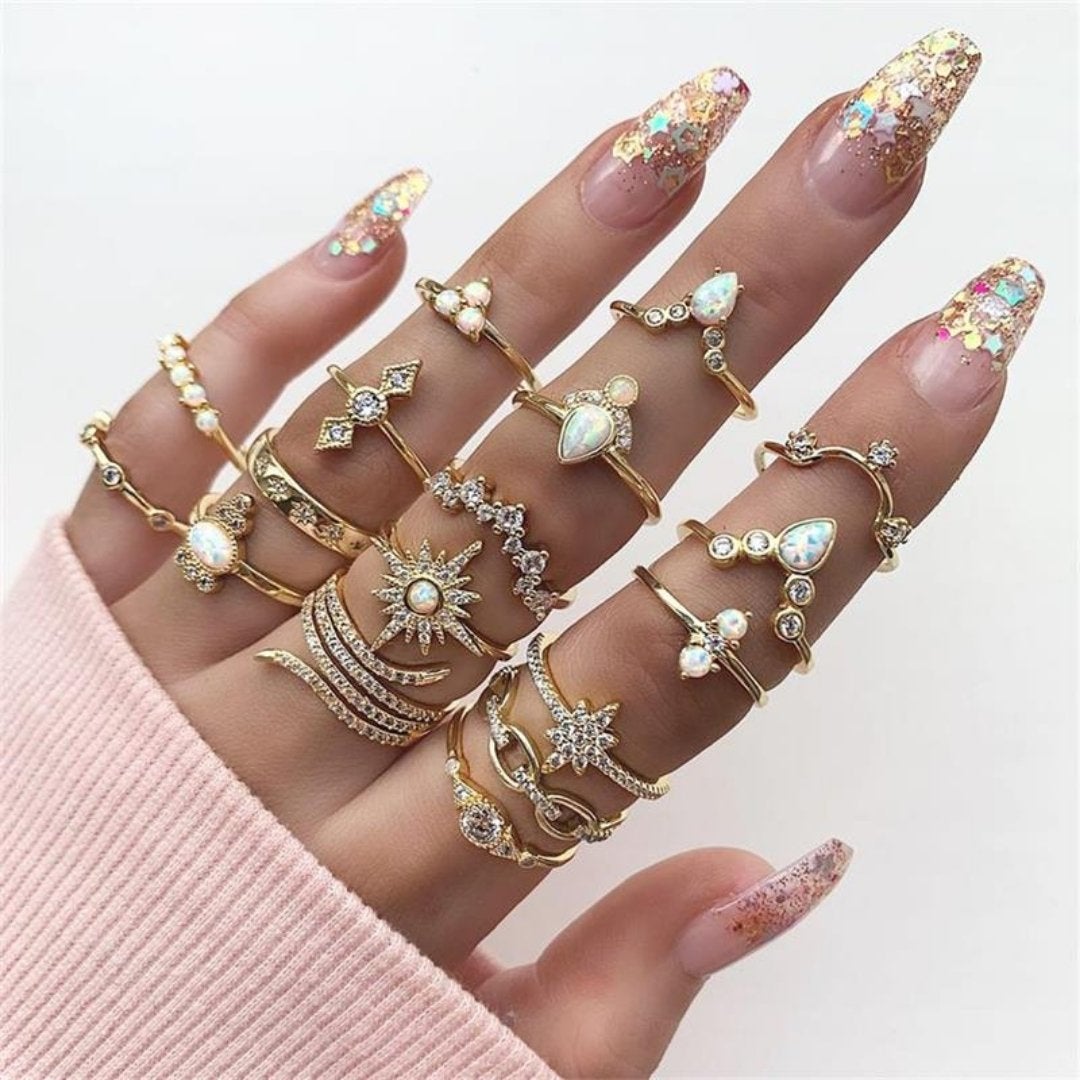 Unique premium rings "Cocktail Hour" – Elegant & refined