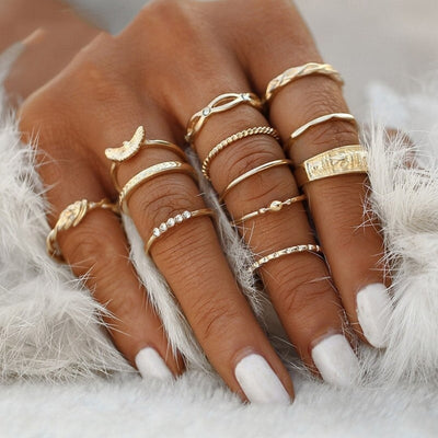 Unique premium rings "Cocktail Hour" – Elegant & refined