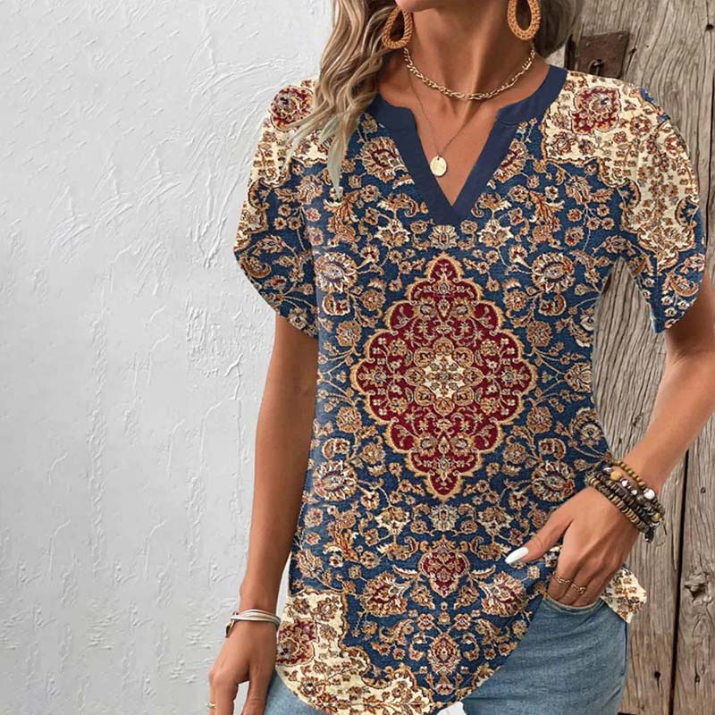 Silk blouse "Sunday Picnic" – Soft & sophisticated