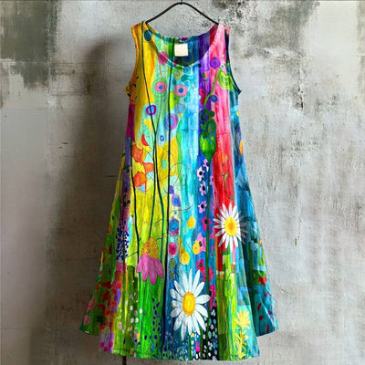 Silk dress "Morning Coffee" – Soft & sophisticated